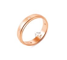 Обручальное кольцо с бриллиантами Золотой Век (10004/1.5): купить