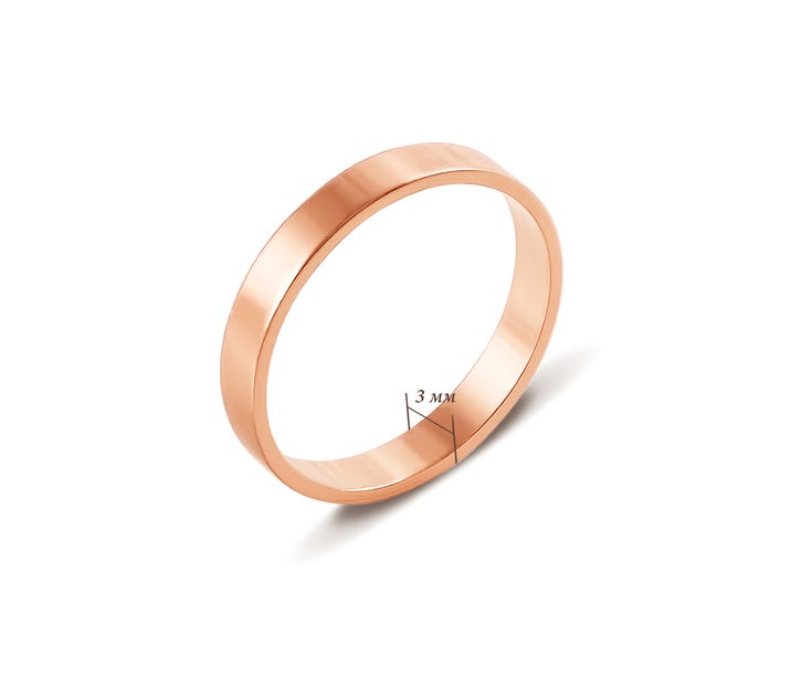Обручальное кольцо. Европейская модель (10103): купить
