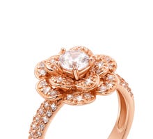 Золотое кольцо с фианитами Золотой Век (12935 с): купить