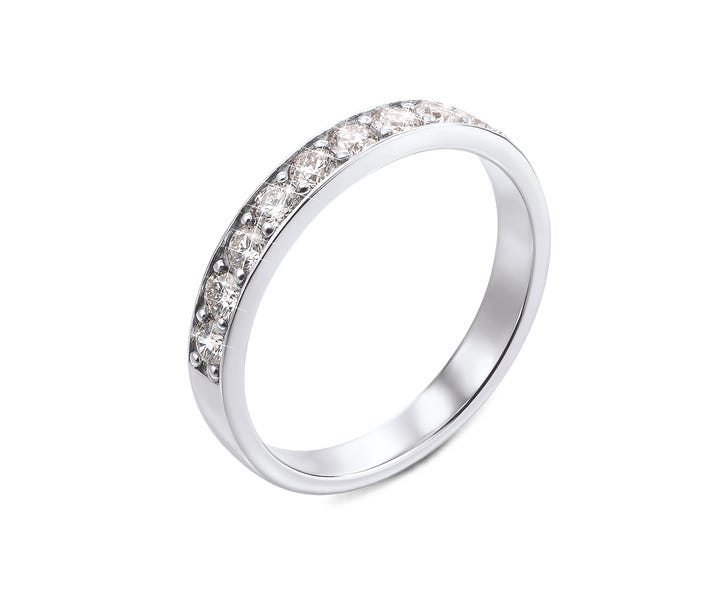 Золотое кольцо с бриллиантами (52357/2.25б)