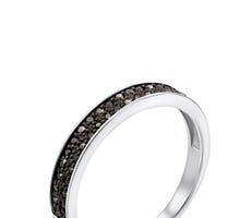 Золотое кольцо с бриллиантами (52457/б ч): купить