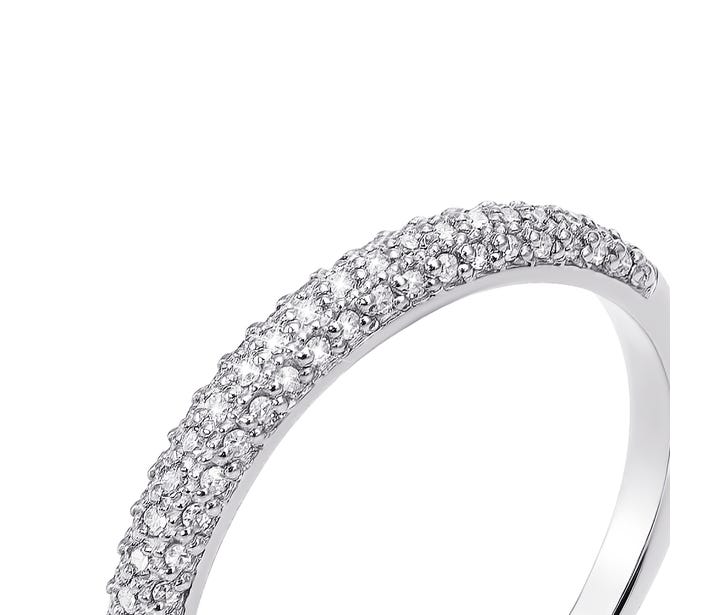 Золотое кольцо с бриллиантами (53190/0.8S б): цена