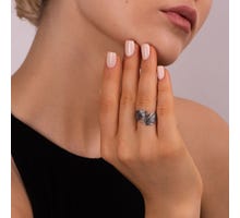 Серебряное кольцо (81061*): купить