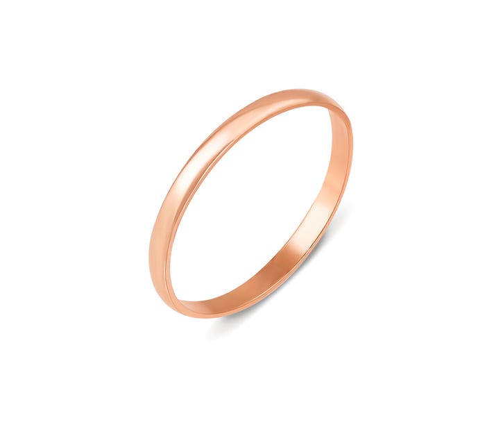 Обручальное кольцо классическое (1001)