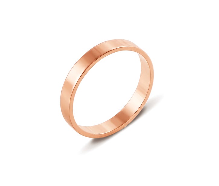 Обручальное кольцо. Европейская модель (10103)