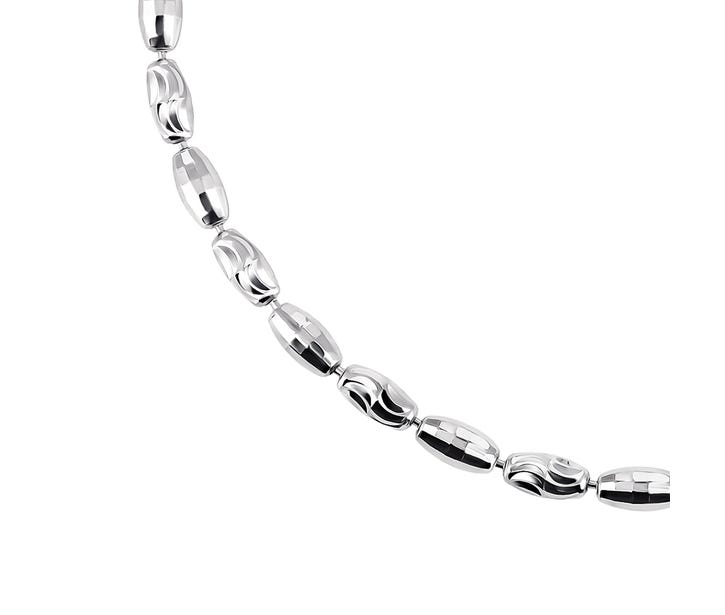 Безразмерный серебряный браслет (1BR69456): купить