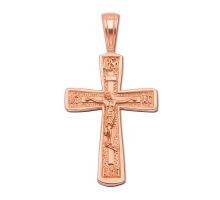 Золотой крестик. Распятие Христа (31360)
