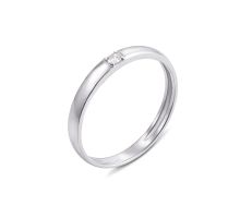 Обручальное кольцо с бриллиантом (10154/2.25б)