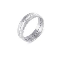 Обручальное кольцо с бриллиантами (1090/1.25б)
