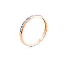 Золотое кольцо с бриллиантами (53353/0.8S)