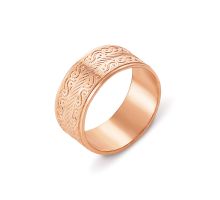 Обручальное кольцо с алмазной гранью Золотой Век (10101)