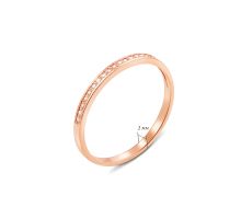 Обручальное кольцо с бриллиантами (10156/0.8S): купить