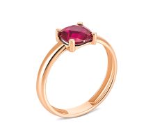 Золотое кольцо с рубином (КД4257Круб)