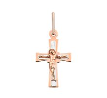 Золотой крестик. Распятие Христа (527900)