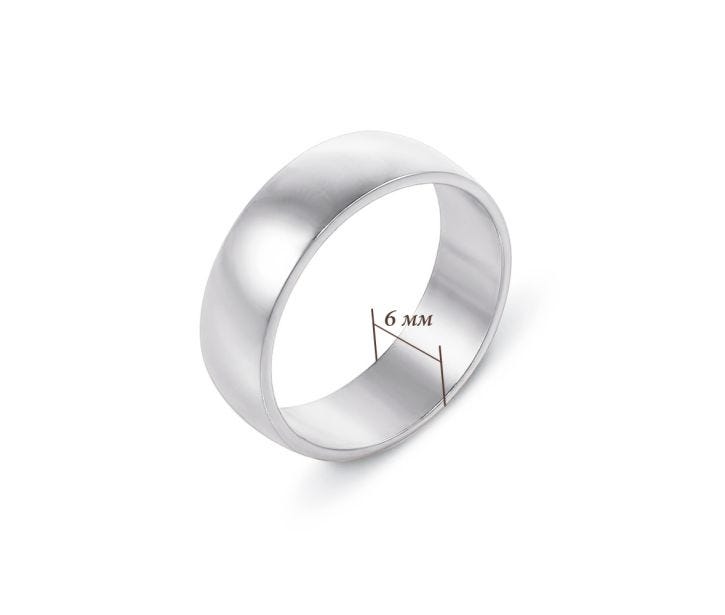 Обручальное кольцо классическое (10106б): купить