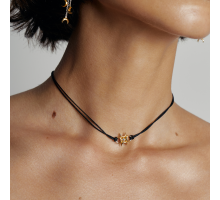 Серебряный чокер Месяцы (6442_40): купить