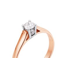 Золотое кольцо с бриллиантами Золотой Век (52494/4): купить