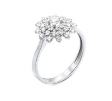 Золотое кольцо с бриллиантами (52640/02/1/8017)