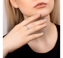 Обручальное кольцо с бриллиантами Золотой Век (10153/0.8S б): купить