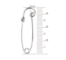 Серебряная булавка (8043_3): купить