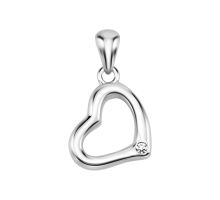 Серебряная подвеска с фианитом (PG01230)