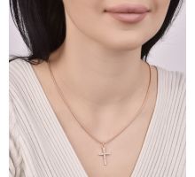 Золотой крестик с фианитами (40200 цБЦ): купить