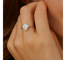 Золотое кольцо с фианитами (11/0249/01/01/01): купить