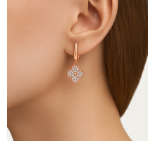 Золотые серьги-подвески с фианитами (2111037801): купить