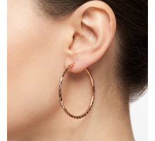 Золотые серьги-конго (200789910101): купить