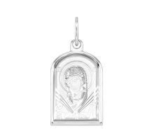 Серебряная подвеска-иконка «Божья Матерь Семистрельная»  (30554-11/12/1)
