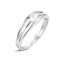 Срібна каблучка з фіанітом (SZDR03012): купить