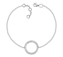 Срібний браслет з фіанітами (940020б)