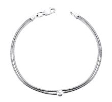 Срібний браслет Золотий Вік (9283110403р)