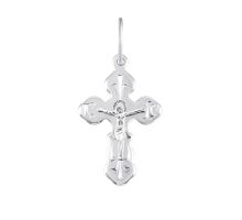 Серебряный крестик. Распятие Христа (3104-Р.ис)