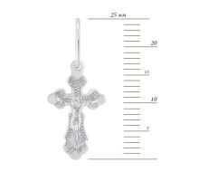 Серебряный крестик. Распятие Христа (311089-Р ис): купить