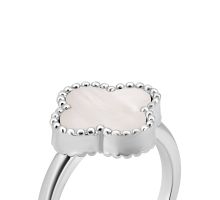 Серебряное кольцо с перламутром (SR38595-W): купить
