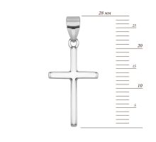 Серебряная подвеска Крестик (SZSE08220 під): купить