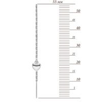 Серебряные серьги-протяжки (ВС-618р): купить