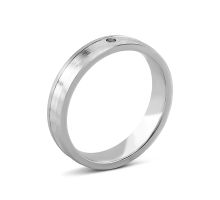 Обручальное кольцо с фианитом (SZDR32516)