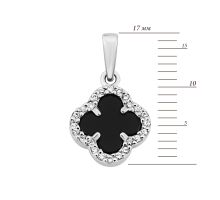 Золотая подвеска с бриллиантами (WB1.16Б оникс): купить