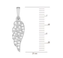 Золотая подвеска с фианитами (31/0437/02/01/02): купить