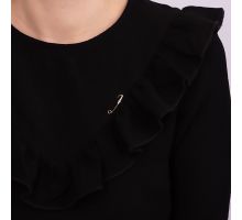 Золота брошка-булавка з фіанітами (610667110101): купить