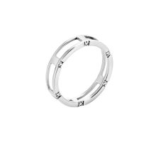 Золотая подвеска с бриллиантами (880643-К бел.)