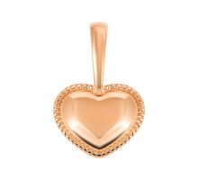 Золота підвіска Серце (ПБ646(зв))