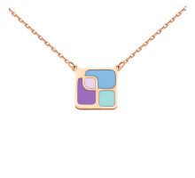 Золотое колье с эмалью (4/21/317): купить