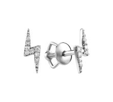 Золотые пусеты с бриллиантами (С2784/1)