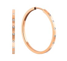 Золотые серьги-конго (2111014104-3)