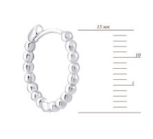 Золотые серьги-конго (2/40/037/1): купить