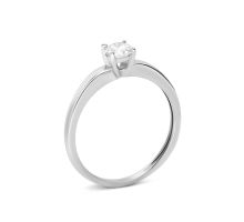 Золотое кольцо с бриллиантом (1107476202)