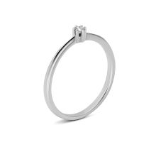 Золотое кольцо с бриллиантом (18/0092/02/01/02)